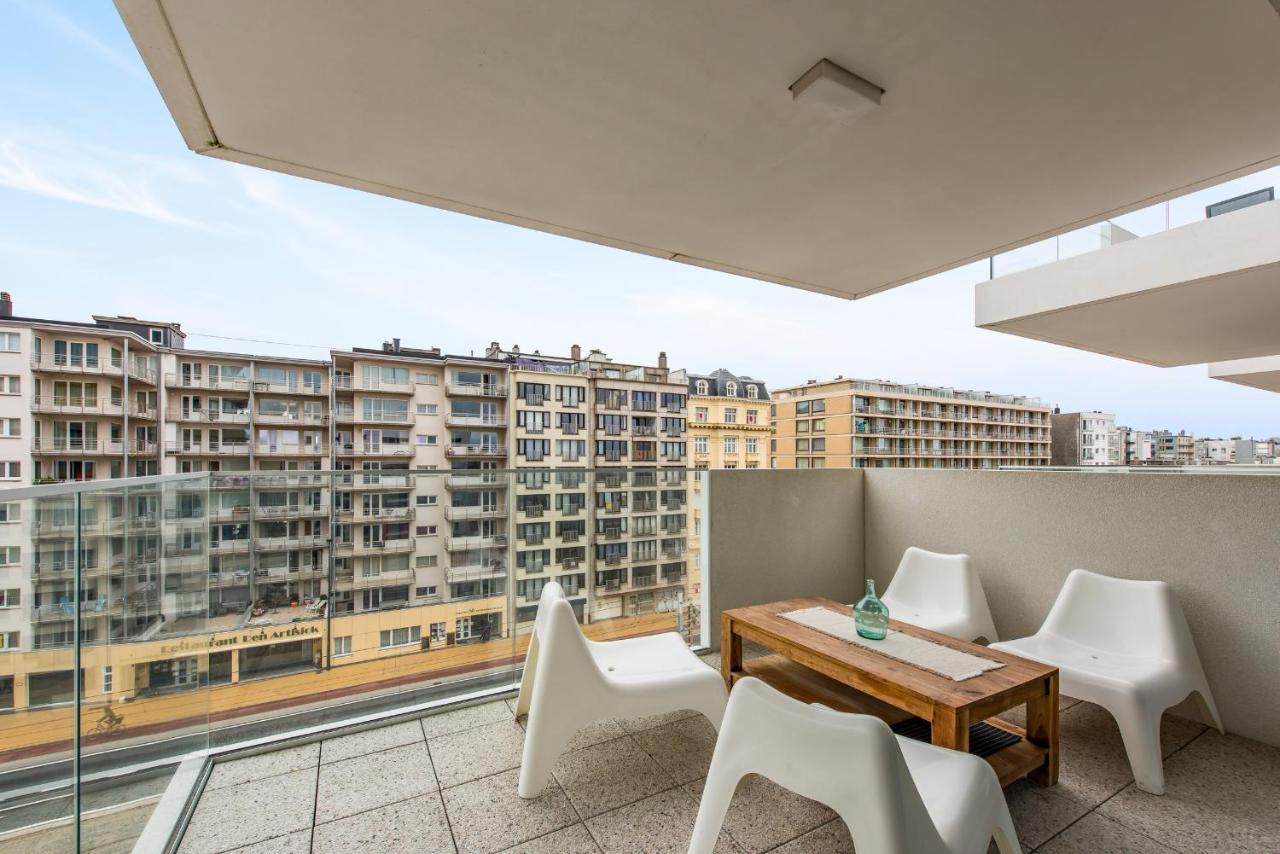 Modern Apartment With Terrace Near The Beach Oostende Eksteriør bilde
